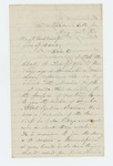 1862-05-30 Chaplain John R. Adams recommends his son Albert E. Adams for an appointment by John R. Adams