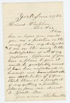 1862-06-25 S.C. Hamilton applies for a position in the Army by S. C. Hamilton