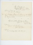 1862-07-08  Special Order 156 (Extract) discharging Captain George Sherwood from service