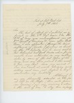 1862-07-09  Samuel Munson writes Governor Washburn for a promotion