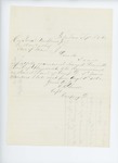 1862-09-03  Captain C. Small recommends Sergeant Lewis H. Lunt for commission