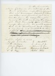 1862-09-06  Petition of Joseph W. Parker and citizens of Gorham requesting discharge of deserter Edward Gillman