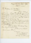 1862-09-30  Lieutenant William E. Stevens writes Governor Washburn of the regiment's 