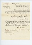 1862-10-07  Special Order 282 honorably discharging Lieutenant S. W. Sanborn for disability