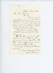 1862-10-14  James Mann recommends Sergeant John Summerside for promotion