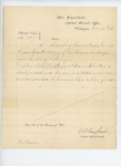 1862-11-21  Special Order 357 reinstating Captain Robert M. Stevens to his command