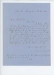 1862-11-29  Darwin Ingalls recommends James O. Patrick for promotion