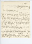 1862-12-31  Lieutenant W.A. Stevens writes Governor Washburn regarding his claim for pay