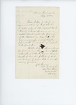 1862-07-18  Richard C. Shannon recommends Sergeant Charles Hubbard of Company H for promotion