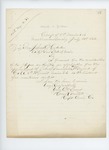 1862-07-21  Captain Henry Millett recommends promotion of John Summersides for meritorious conduct