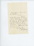1862-08-02  E.A. Fenderson wishes a promotion for his son