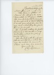 1862-08-19  Charles Holden requests that a wounded James A. Day be transferred to a Maine hospital