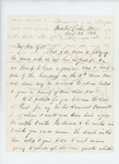 1862-08-26  Mark Dunnell writes General Hodsdon