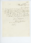 1862-08-27  Charles H. Dean of Company G requests his papers for recruiting duty