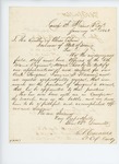 1863-01-10  Lieutenant Colonel C.S. Edwards and other officers request promotion of Dr. Francis Warren to surgeon
