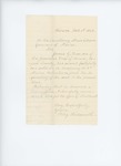 1863-02-07  Peleg Wadsworth recommends James C. Dow for promotion