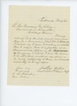 1863-02-10  Lieutenant Colonel Nathan Walker requests Charles McAllister be assigned to his regiment