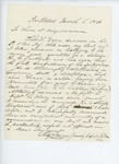 1863-03-06  Captain Sawyer recommends Charles H. Dean for promotion