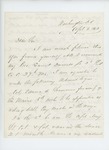 1863-04-06  Mark Dunnell requests that Colonel Edward A. Scamman be appointed paymaster in the US Navy