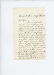 1863-04-22  Sergeant T.S. Peabody requests a discharge for his ailing brother Samuel