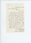 1863-06-02  Elias Carter inquires if Washington F. Brown received a commission