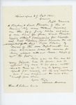 1863-10-02  Leonard Andrews writes regarding Captain Samuel H. Pilsbury and Lieutenant Chandler