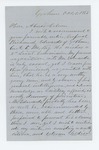 1863-10-05   Joseph W. Parker recommends Corporal Richmond Edwards for promotion