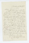 1863-11-05  Charles Holden recommends D.S. Crockett for promotion