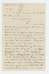 1863-11-21  John A. Waterman recommends Lieutenant Colonel Millett for promotion