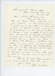 1863-12-05  John M. Swift requests a good place in the Army
