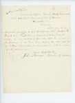 1864-01-06  John Meacom requests an enlistment certificate for Joseph F. Rogers of Company F