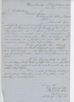 1864-01-29  Colonel Edwards recommends promotion of Sergeant Joseph Paradis