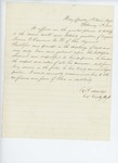 1864-02-15 Colonel Edwards recommends Sergeant Thomas E. Lawrence for promotion by C. S. Edwards