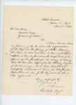 1864-02-15  Colonel Edwards recommends Simon Johnson of Company K for commission