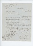 1864-03-03  Colonel C.S. Edwards recommends Corporal Bumpus of Company A for promotion