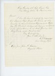 1864-03-16  Colonel Edwards recommends Sergeant Major George B. Parsons for commission as Adjutant