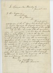 1864-06-22  Thomas B. Stone and other enlisted men request that Major Daggett be commander of the regiment