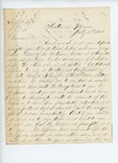 1864-07-18  Quarter Master Fenderson sends receipts for the two national flags and one camp flag