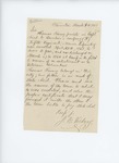 1865-03-04  J.E. Vickery writes for state aid on behalf of Thomas Feeny in Company F