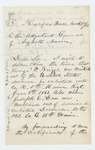 1862-03-28  Edwin Ingler requests muster dates for George W. Briggs and Joseph E. Dow