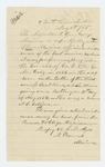1865-05-08  J.M. Ayer requests information on John W. Sewall, last seen charging at a battery at the Battle of the Wilderness