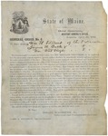 General Order Number 6, April 1861 by Israel Washburn Jr. and John L. Hodsdon