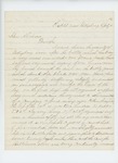 1863-07-08 Christopher C. Hayes of the Maine Soldiers' Relief Association writes Governor Coburn about conditions after the Battle of Gettysburg by Christopher C. Hayes