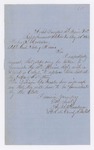 Letter from Lt. Colonel Augustus B. Farnham to Adjutant General Hodsdon, August 21, 1863