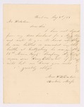 Letter from Mrs. Henry E. Dexter to Adjutant General Hodsdon, August 3, 1863