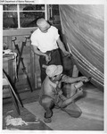 Boat Building 1957 004 by Maine Department of Sea and Shore Fisheries