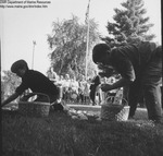 Eastern States Exposition 1960-1965 - Potato Picking Exhibit by Maine Department of Sea and Shore Fisheries