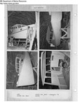 Construction of a lobster boat In Jonesport, Maine in 1970