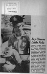 Portland Press Harold Article: "Say Cheese Little Fella", May 28, 1977. by Maine Department of Marine Resouces, Portland Press Herald, and Bill Michaud