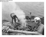 Lobster Bake - Family on Shore by Maine Department of Marine Resouces